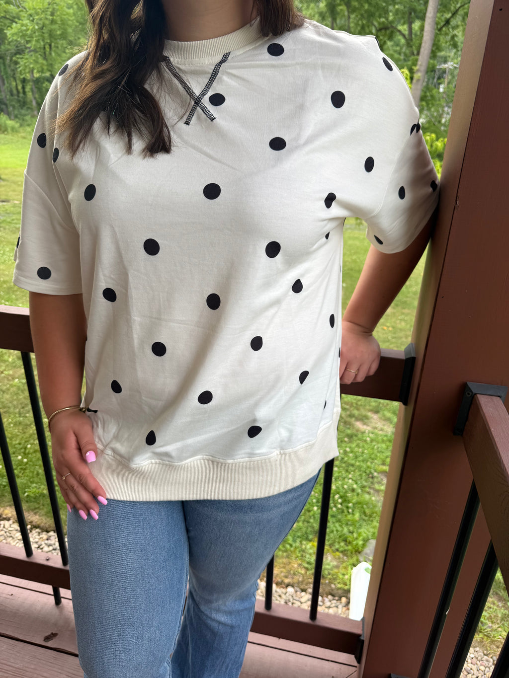 Polka Dot Top